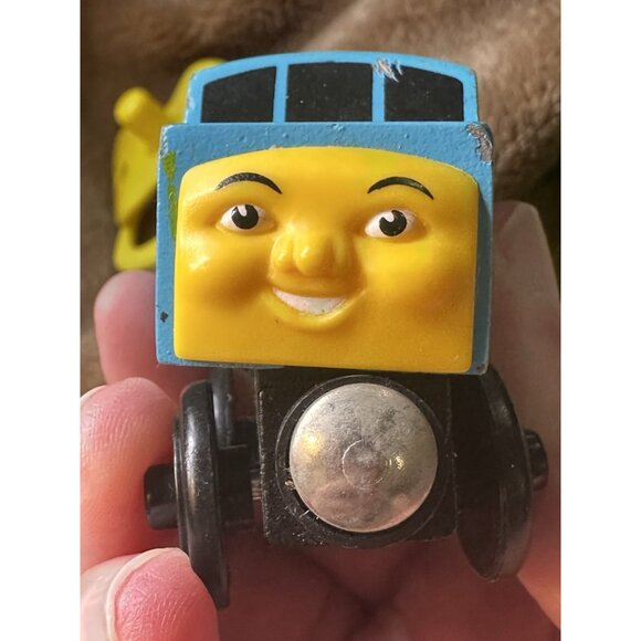 Britt Allcroft Thomas Train Engine Wooden Railway 2000 Diesel D199 EXCELLENT VTG - Picture 14 of 16